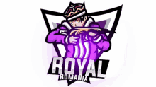 royal romania logo gun