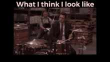 The Office Kevin GIF - The Office Kevin Drummer GIFs