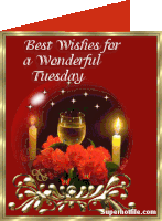 Best Wishes Tuesday Sticker