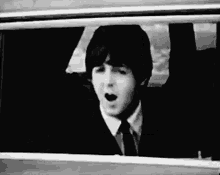 The Beatles Huh GIF - The Beatles Huh I Cant Hear You GIFs