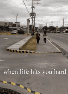 Life Hits You Hard Wind GIF