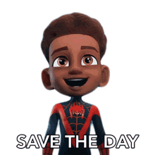 save the day miles morales spidey and his amazing friends come to rescue save the world