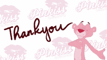 Pinkiss Panther GIF - Pinkiss Panther Thank GIFs
