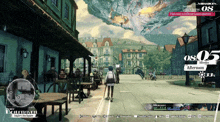 a screenshot of a video game shows the time as 08:05