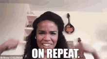 Britney Coleman On Repeat GIF - Britney Coleman On Repeat Repeat GIFs
