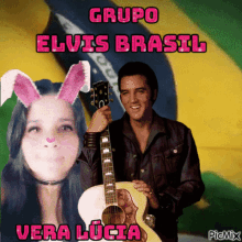Elvis Brasil Vera Lucia GIF - Elvis Brasil Vera Lucia Brasil Flag GIFs