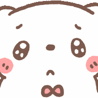 Cute Cry Sticker - Cute Cry Bear Stickers