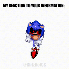 My Reaction My Reaction To That Information GIF - My Reaction My Reaction To That Information Sonicexe GIFs