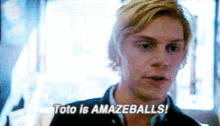 Amazeballs GIF - Evan Peters American Horrors Story Toto Is Amazeballs GIFs