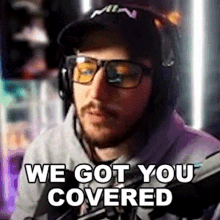 We Got You Covered Jared GIF - We Got You Covered Jared Jaredfps GIFs
