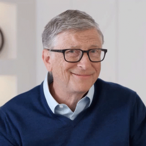 Smiling Bill Gates GIF - Smiling Bill Gates Veritasium GIFs