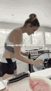 House Girlfriend House Dog GIF - House Girlfriend House Dog Watermelon GIFs
