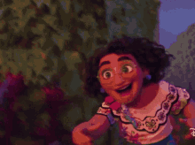 a cartoon drawing of two girls hugging each other with a disney logo in the corner