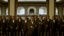 Group Of Men Standing GIF - Group Of Men Standing Arms Crossed GIFs