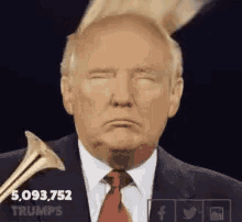 Trump Trumpet GIF