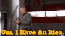 Station19 Paul Montgomery GIF - Station19 Paul Montgomery Um I Have An Idea GIFs