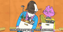 I Dont Want To Do This Anymore Princess Carolyn GIF - I Dont Want To Do This Anymore Princess Carolyn Amy Sedaris GIFs