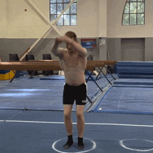 Back Tuck On A Target Ian Gunther GIF - Back Tuck On A Target Ian Gunther Performing Flips GIFs