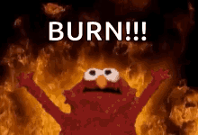 Burn Elmo GIF - Burn Elmo Pyro GIFs