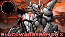 Digimon Blackwargreymon X GIF