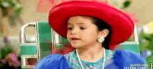 Little Girl Selena Gomez GIF