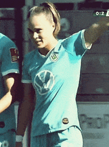 Ewa Pajor Vfl Wolfsburg GIF - Ewa Pajor Vfl Wolfsburg Vfl Wolfsburg Frauen GIFs