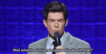 John Mulaney New In Town GIF - John Mulaney New In Town What The Fuck GIFs