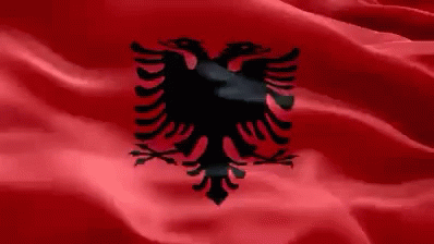 Flag Albanian Flag GIF - Flag Albanian Flag Albania GIFs