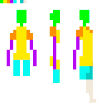pixel human