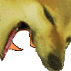 Doge Eating Lorax Doge Eating Tall Lorax Sticker - Doge Eating Lorax Doge Eating Tall Lorax Dog Eats Lorax Stickers