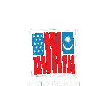 Beyond The Moon2019 Moon Sticker - Beyond The Moon2019 Moon Nasa Stickers