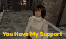 Shenmue Shenmue You Have My Support GIF - Shenmue Shenmue You Have My Support Shenmue Nozomi GIFs