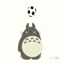 Totoro Soccer GIF - Totoro Soccer GIFs