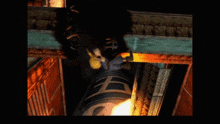a video game screen shows a rocket being launched into the sky