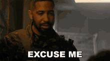 Excuse Me Ray Perry GIF - Excuse Me Ray Perry Seal Team GIFs