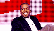 Kanye West Smiling GIF