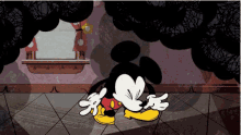 Mickey Mouse Scream GIF - Mickey Mouse Scream Inhale GIFs
