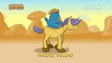 horse azul