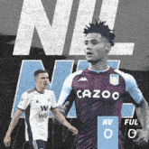 Aston Villa F.C. Vs. Fulham F.C. First Half GIF - Soccer Epl English Premier League GIFs