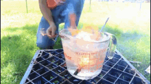 Simply Wrap Sparklers In Tape And Dip Them In Water For A Neat Trick On The Fourth Of July GIF
