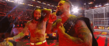 The Usos Shh GIF - The Usos Shh Be Quiet GIFs