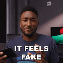 It Feels Fake Marques Brownlee GIF