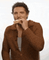 Pedro Pascal Sandwich GIF - Pedro Pascal Sandwich Eats GIFs