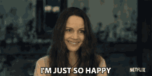 Im Just So Happy Carla Gugino GIF - Im Just So Happy Carla Gugino Olivia Crain GIFs