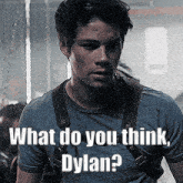 What Do You Think Dylan Dylan O'Brian GIF - What Do You Think Dylan Dylan Dylan O'Brian GIFs