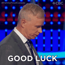 good luck gerry dee family feud canada best of luck i wish you all the best