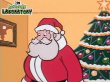 Shocked Santa Santa Claus GIF - Shocked Santa Santa Claus Dexter'S Laboratory GIFs