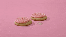 Crumbl Cookies Strawberry Cupcake Cookie GIF - Crumbl Cookies Strawberry Cupcake Cookie Cookies GIFs
