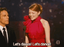 Camp Dances: How You Thought You Looked. GIF - Lets Dance Emma Stone GIFs