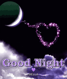 goodnight sweetdreams buonanotte purplenight twilight